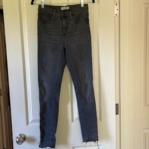Madewell Grey Skinny Jean